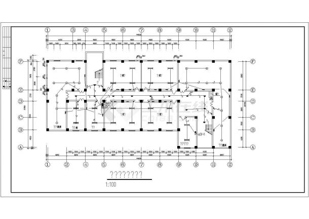 某地大型综合楼电气设计图（共21张）-图一