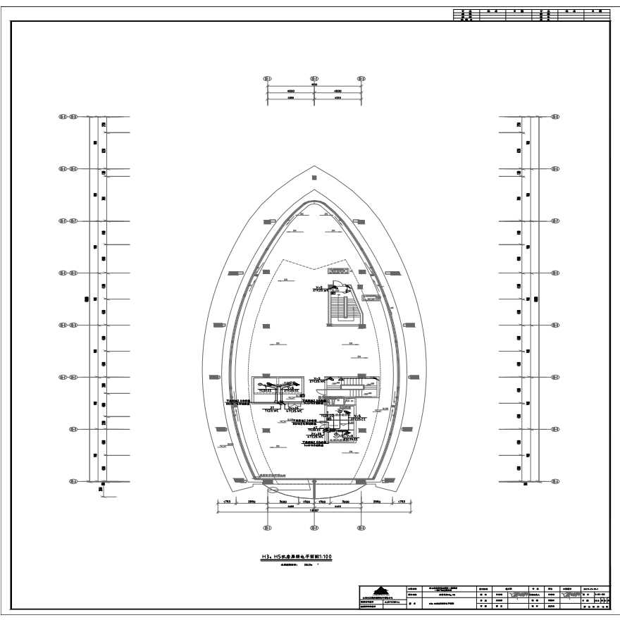 15-H3、H5屋顶机房弱电平面图.pdf-图一