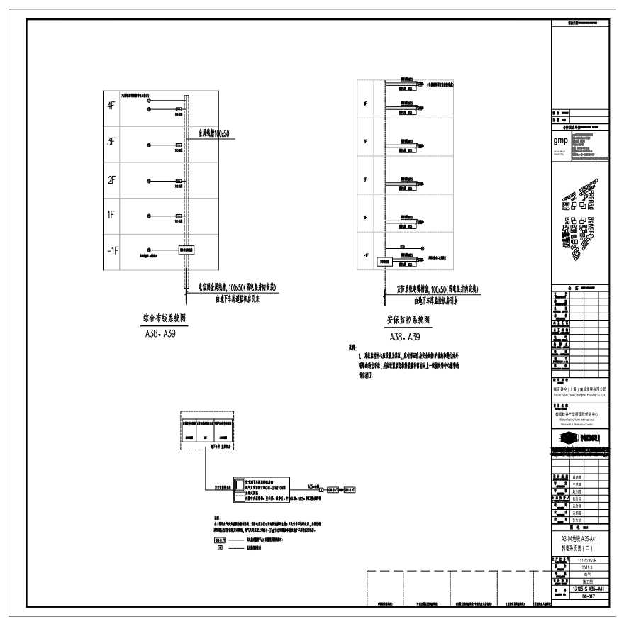 A3-04 地块 A35-A41 弱电系统图（二）.pdf-图一