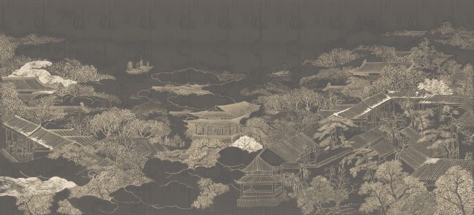 中式楼阁山水壁纸壁画 (15).jpg_图1