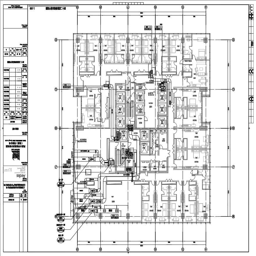 M-13-023_四十二层防排烟系统平面图.pdf-图一