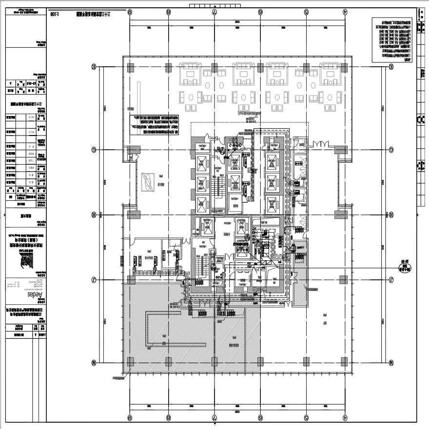 M-12-016_三十三层空调水系统平面图.pdf-图一