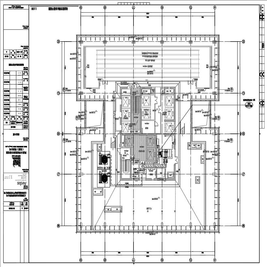 M-12-028_机房层空调水系统平面图.pdf-图一