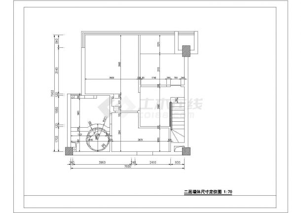 二层欧式别墅装修设计施工图(附实景照片)-图二
