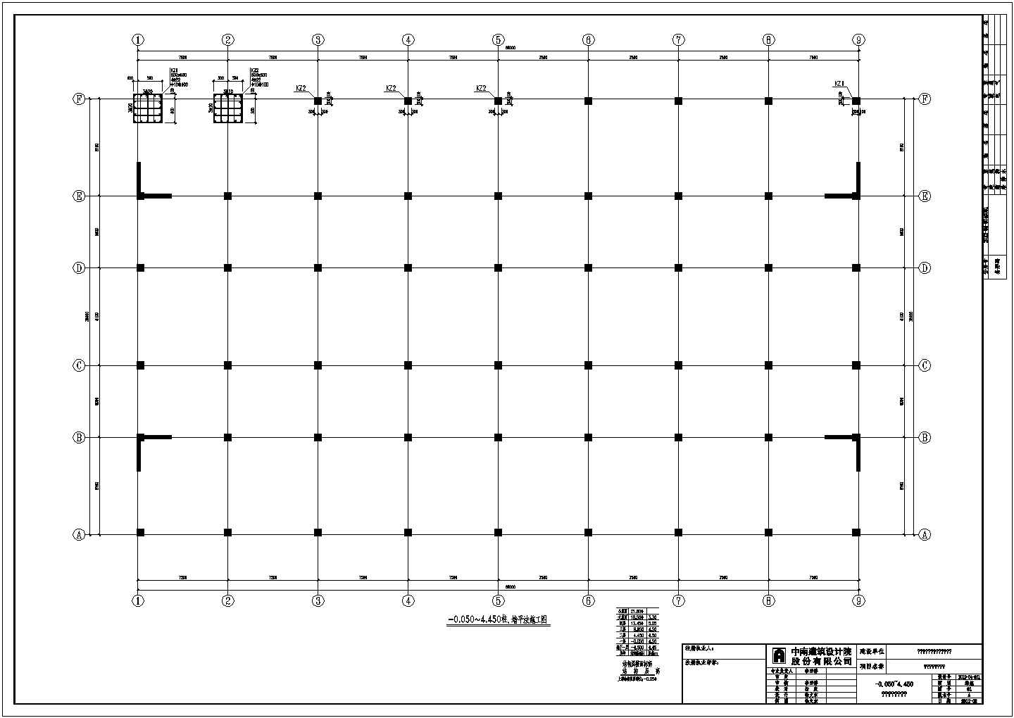 中南建筑设计院制图标准（值得学习）