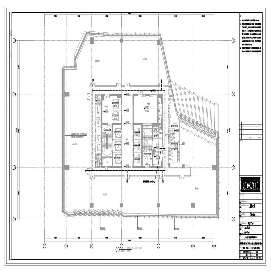 2016-04-25 E-2-25-167 南区一号楼二十三层平面图（信息）-E-2-25-167.pdf-图一