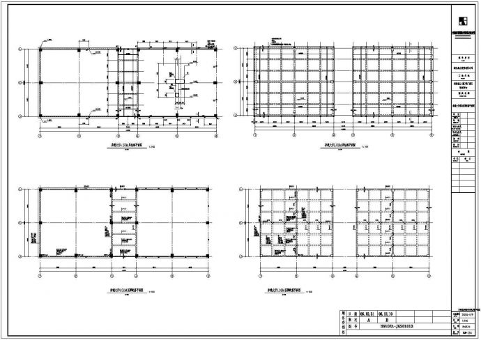 某四层框架培训中心结构设计施工图_图1