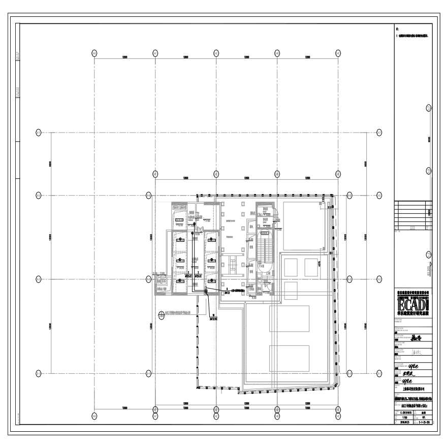 2016-04-25 E-1-25-355 北区3号楼机房层平面图（信息） E-1-25-355 (1).pdf-图一