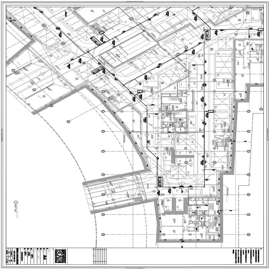2016-04-25 E-1-25-65~69 北区地下三层1~5区平面图（车管） E-1-25-68A 北区地下三层4区平面图.pdf-图一