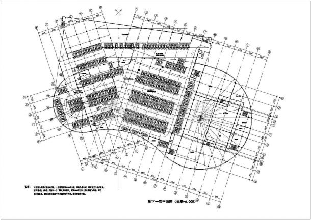 某地区三层框架结构剧院建筑设计方案图-图二
