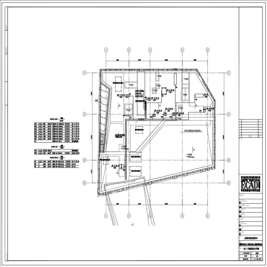 E-1-20-1104 北区11号楼屋顶层电力平面图 E-1-20-1104 (1).pdf-图一