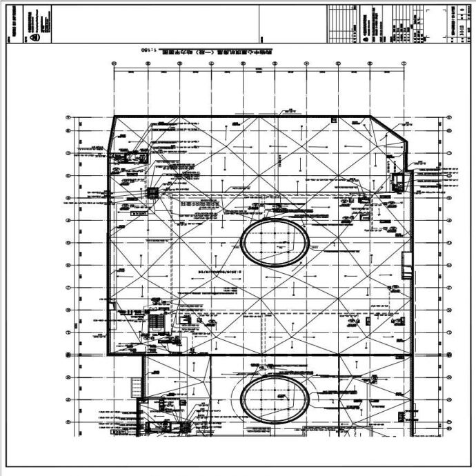 E-2-113 购物中心屋顶机房层（一段）动力平面图 0版 20150331.PDF_图1