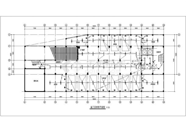 某地中型综合楼电气设计图(全集)-图二
