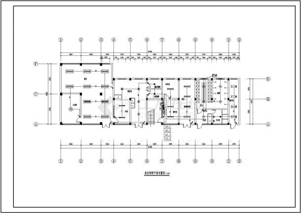 某地驻地综合楼施工图（共11张）-图二