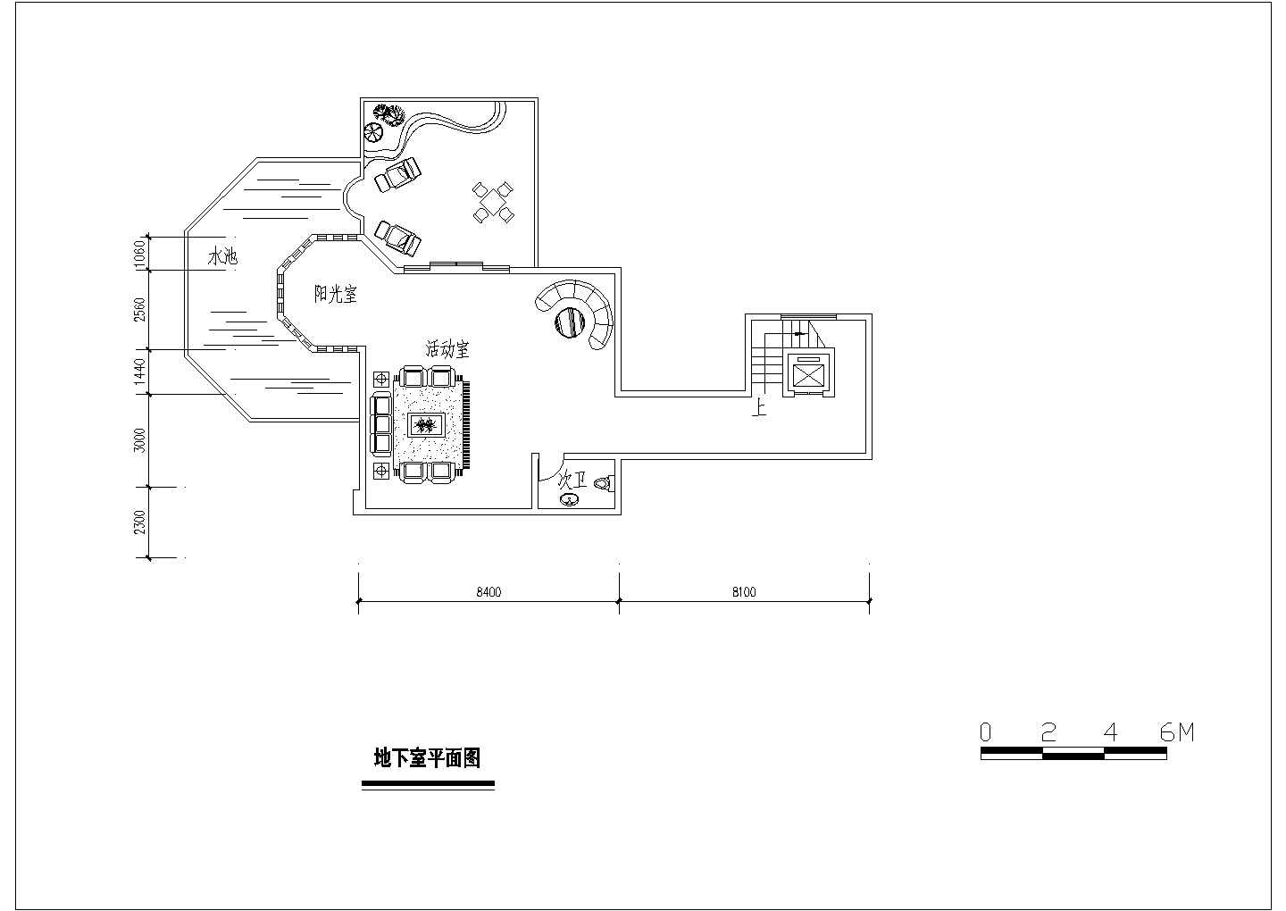 一套别墅经典户型图纸（共14张）