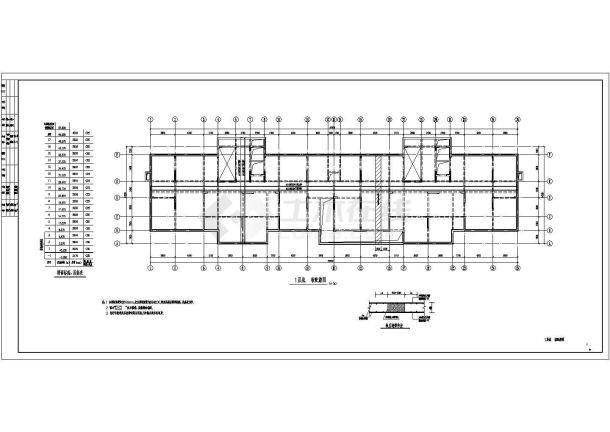 一套17层剪力墙结构住宅楼结构施工图纸-图一