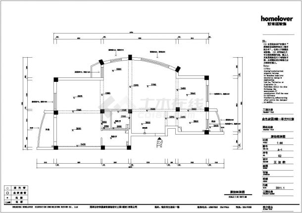 某地的金色家园建筑施工图纸（全套）-图一