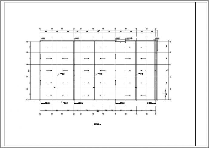新疆某二层钢结构4s店建筑设计施工图_图1