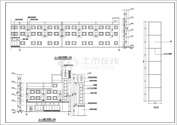 比较实用的酒店建筑施工图（全集）-图二