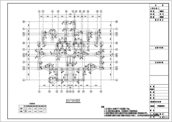 剪力墙结构高层住宅结构施工图（18层短肢剪力墙）_图1