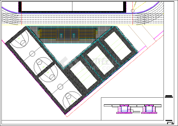 2018浙江玉环县城关中心小学分校区新建工程(室外运动场）-图一