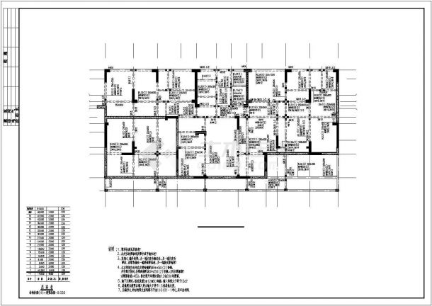 十六层非抗震纯剪力墙住宅结构设计图-图二