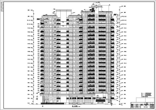 【宁波】某小区两套商住楼建筑设计方案-图二
