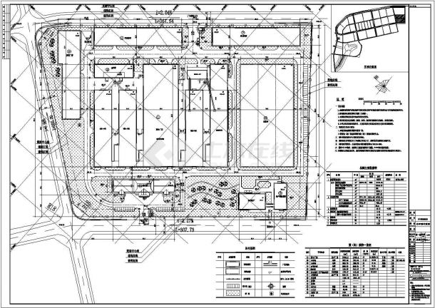 某地瓷砖生产基地总平面规划方案图-图二