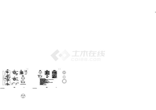 锡溧漕河杏里桥全长327.18m主桥下承式混凝土系杆拱桥CAD图-图五