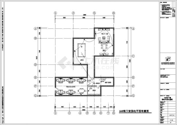 某地三层别墅建筑装修设计施工图纸-图一