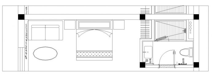 云南省酒店机含装饰结构布置CAD规划详图_图1