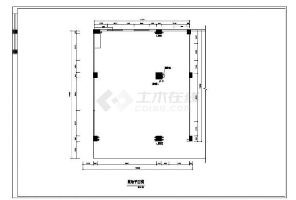 某市中国移动营业厅装饰施工图CAD规划详图-图一
