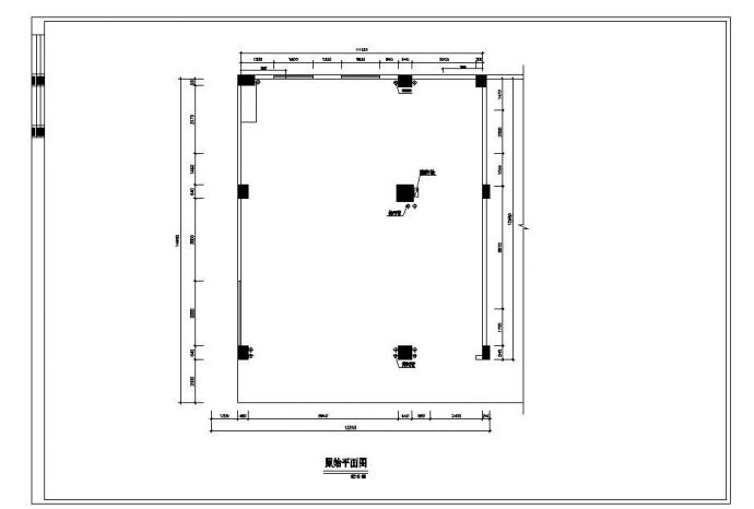 某市中国移动营业厅装饰施工图CAD规划详图_图1