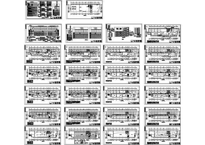 高层办公楼全套电气设计施工CAD图_图1