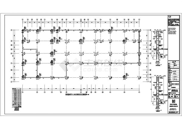 洪湖某12层框架结构国际酒店全套结构施工图-图一