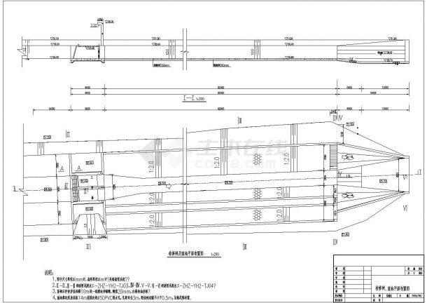 某处泵站技施设计图所有泵站的详图（共计18张）-图二
