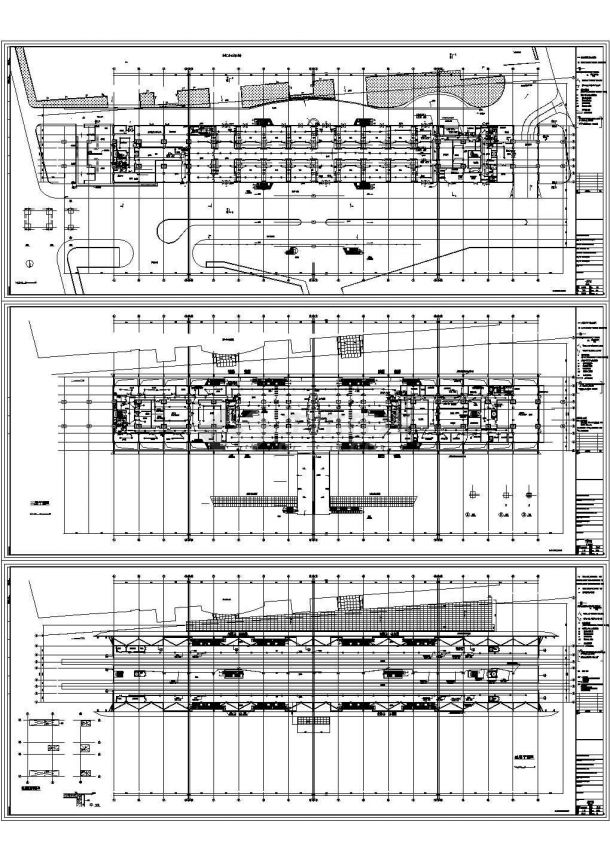 某大型市政交通轨道工程电气设计cad全套施工图纸（含弱电设计，72张图）-图二