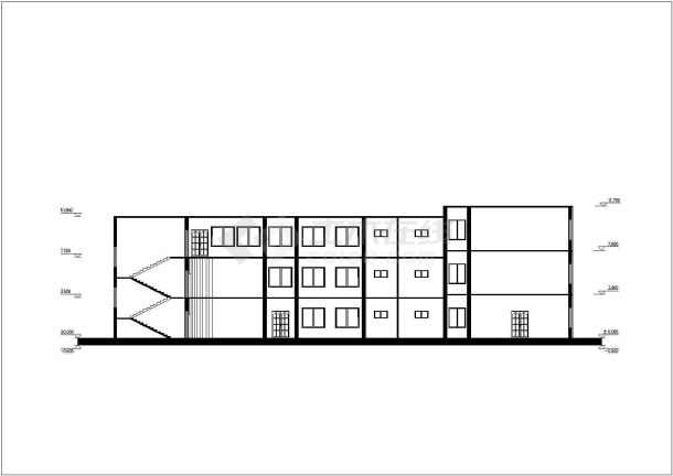 三层现代风格大学生活动中心设计-图一