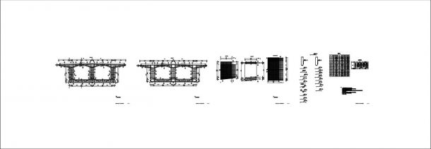 主桥箱梁3m梁段块普通钢筋构造CAD图 -图一