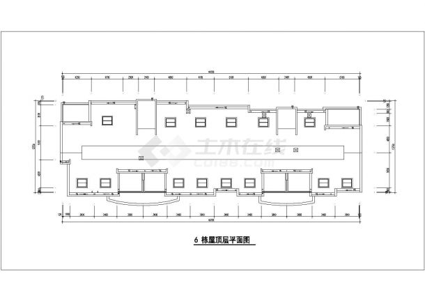 京润国际花园建筑设计方案图（共6张）-图一