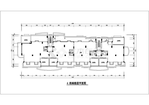 京润国际花园建筑设计方案图（共6张）-图二