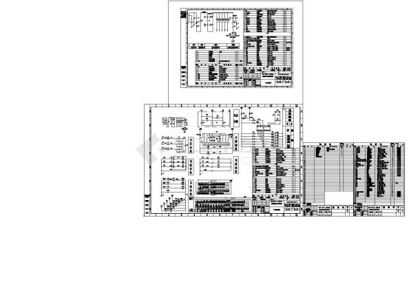 标准美式箱变（YBP-10/0.4-630KVA）设计cad电气施工图（含规范表）-图一