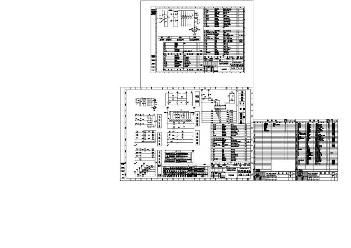 标准美式箱变（YBP-10/0.4-630KVA）设计cad电气施工图（含规范表）_图1