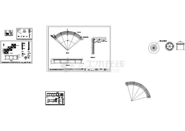 老年活动中心环境景观设计施工图（环境景观图 共15个CAD文件）-图一