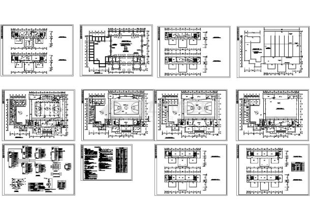 海南某活动中心电气设计施工图(含设计说明）-图一