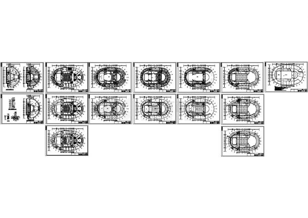 地下1地上5层椭圆形青少年活动中心电气施工图-图一