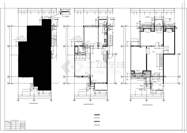 某地精美详细的六层住宅建筑施工图-图一