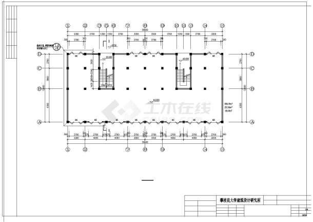 某地小型商住楼建筑方案图（共10张）-图一