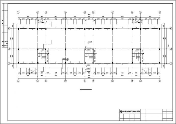 某公司职工六层公寓建筑施工图（最新整理）_图1