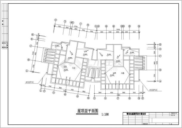 比较详细完整的一套十一层住宅建筑施工图-图一